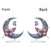 Load image into Gallery viewer, Acrylic Special Shape Butterfly Desktop Diamond Art Kits for Home Office Decor
