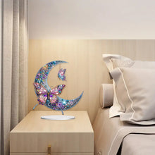 Load image into Gallery viewer, Acrylic Special Shape Butterfly Desktop Diamond Art Kits for Home Office Decor
