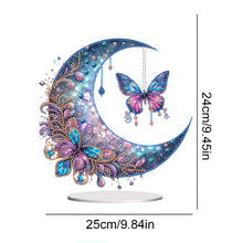 Load image into Gallery viewer, Acrylic Special Shape Butterfly Desktop Diamond Art Kits for Home Office Decor
