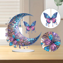 Load image into Gallery viewer, Acrylic Special Shape Butterfly Desktop Diamond Art Kits for Home Office Decor
