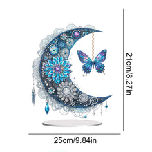 Load image into Gallery viewer, Acrylic Special Shape Butterfly Desktop Diamond Art Kits for Home Office Decor
