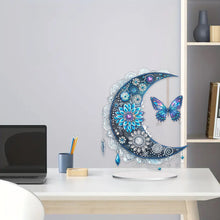 Load image into Gallery viewer, Acrylic Special Shape Butterfly Desktop Diamond Art Kits for Home Office Decor
