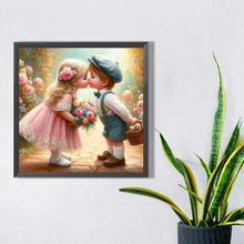 Load image into Gallery viewer, Diamond Painting - Full Square - Kiss (40*40CM)
