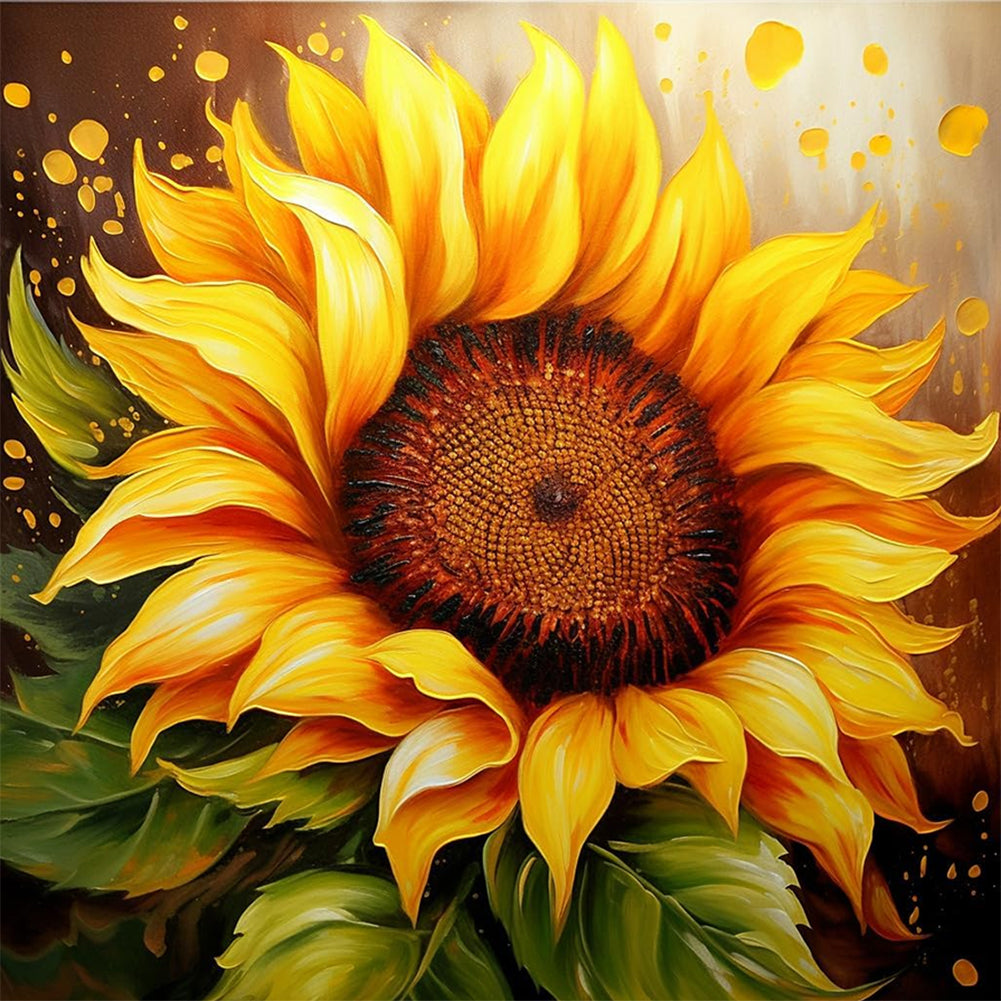 Diamond Painting - Full Round - Sunflower (30*30CM)