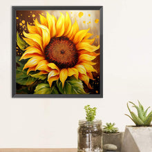 Load image into Gallery viewer, Diamond Painting - Full Round - Sunflower (30*30CM)
