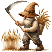 Load image into Gallery viewer, Diamond Painting - Full Round - Farmer gnome (30*30CM)
