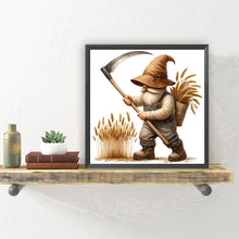 Load image into Gallery viewer, Diamond Painting - Full Round - Farmer gnome (30*30CM)
