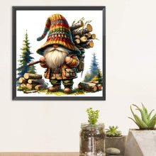 Load image into Gallery viewer, Diamond Painting - Full Round - Farmer gnome (30*30CM)
