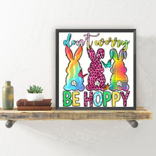 Load image into Gallery viewer, Diamond Painting - Full Round - Happy rabbit (30*30CM)
