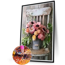 Load image into Gallery viewer, Diamond Painting - Full Square - Bouquet on the chair (20*30CM)
