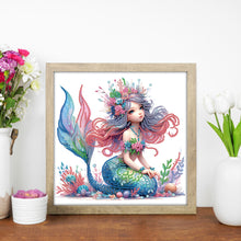 Load image into Gallery viewer, Diamond Painting - Partial Special Shaped - Mermaid (30*30CM)

