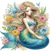 Load image into Gallery viewer, Diamond Painting - Partial Special Shaped - Mermaid (30*30CM)
