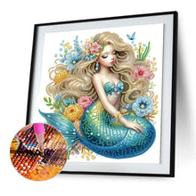 Load image into Gallery viewer, Diamond Painting - Partial Special Shaped - Mermaid (30*30CM)
