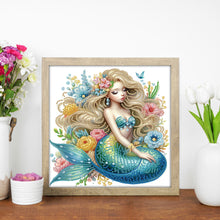 Load image into Gallery viewer, Diamond Painting - Partial Special Shaped - Mermaid (30*30CM)
