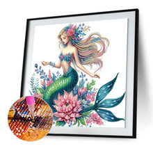 Load image into Gallery viewer, Diamond Painting - Partial Special Shaped - Mermaid (30*30CM)
