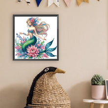 Load image into Gallery viewer, Diamond Painting - Partial Special Shaped - Mermaid (30*30CM)
