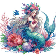 Load image into Gallery viewer, Diamond Painting - Partial Special Shaped - Mermaid (30*30CM)
