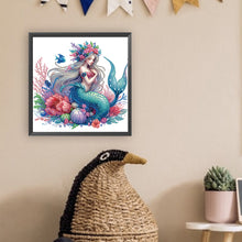 Load image into Gallery viewer, Diamond Painting - Partial Special Shaped - Mermaid (30*30CM)
