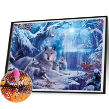 Load image into Gallery viewer, Diamond Painting - Full Square - Wolf (60*50CM)
