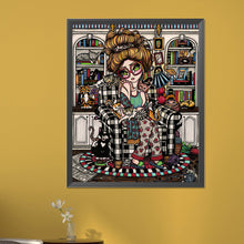 Load image into Gallery viewer, Diamond Painting - Full Square - Home girl (40*50CM)
