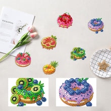 Load image into Gallery viewer, 6Pcs Acrylic Special Shape Cake Ice Cream Fridge Stickers for Fridge Whiteboards
