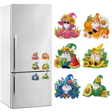 Load image into Gallery viewer, 6Pcs Acrylic Special Shape Cake Ice Cream Fridge Stickers for Fridge Whiteboards
