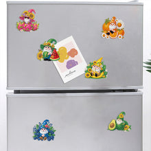 Load image into Gallery viewer, 6Pcs Acrylic Special Shape Cake Ice Cream Fridge Stickers for Fridge Whiteboards
