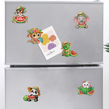 Load image into Gallery viewer, 6Pcs Acrylic Special Shape Cake Ice Cream Fridge Stickers for Fridge Whiteboards
