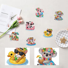 Load image into Gallery viewer, 6Pcs Acrylic Special Shape Cake Ice Cream Fridge Stickers for Fridge Whiteboards

