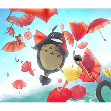 Load image into Gallery viewer, Diamond Painting - Full Round - Totoro taking off (50*40CM)
