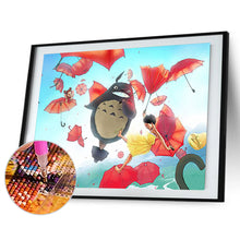 Load image into Gallery viewer, Diamond Painting - Full Round - Totoro taking off (50*40CM)
