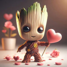 Load image into Gallery viewer, Diamond Painting - Full Round - Groot from the Galaxy (30*30CM)
