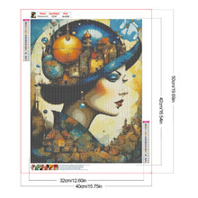 Load image into Gallery viewer, Diamond Painting - Full Round - Vintage otaku girl (40*50CM)
