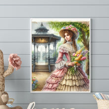 Load image into Gallery viewer, Diamond Painting - Full Round - Victorian lady (40*50CM)
