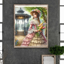 Load image into Gallery viewer, Diamond Painting - Full Round - Victorian lady (40*50CM)
