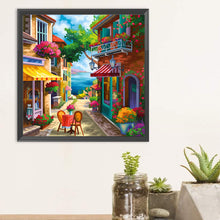 Load image into Gallery viewer, Diamond Painting - Full Round - Village house (30*30CM)
