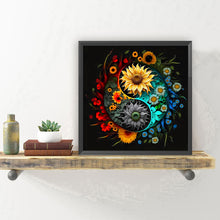 Load image into Gallery viewer, Diamond Painting - Full Round - Tai Chi Flowers (30*30CM)
