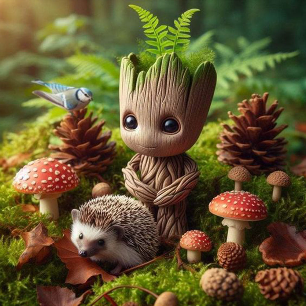 Diamond Painting - Full Round - Groot (40*40CM)