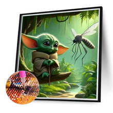 Load image into Gallery viewer, Diamond Painting - Full Round - Baby Yoda (40*40CM)
