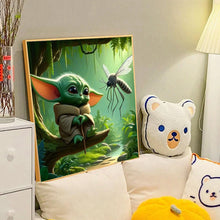 Load image into Gallery viewer, Diamond Painting - Full Round - Baby Yoda (40*40CM)
