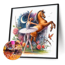 Load image into Gallery viewer, Diamond Painting - Full Square - Ballet girl (30*30CM)
