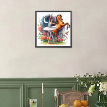 Load image into Gallery viewer, Diamond Painting - Full Square - Ballet girl (30*30CM)
