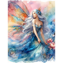 Load image into Gallery viewer, Diamond Painting - Full Square - Butterfly fairy (30*40CM)
