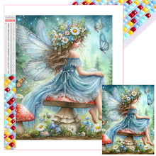 Load image into Gallery viewer, Diamond Painting - Full Square - Butterfly fairy (30*40CM)
