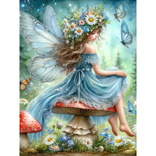 Load image into Gallery viewer, Diamond Painting - Full Square - Butterfly fairy (30*40CM)
