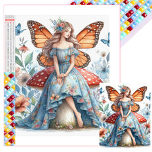 Load image into Gallery viewer, Diamond Painting - Full Square - Butterfly fairy (30*40CM)
