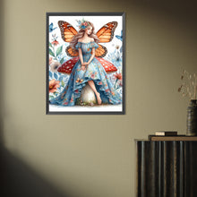 Load image into Gallery viewer, Diamond Painting - Full Square - Butterfly fairy (30*40CM)
