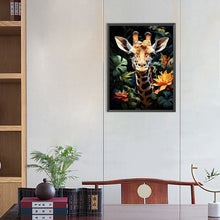 Load image into Gallery viewer, Diamond Painting - Full Round - Forest Giraffe (40*55CM)
