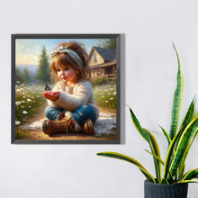 Load image into Gallery viewer, Diamond Painting - Full Square - Little girl (40*40CM)
