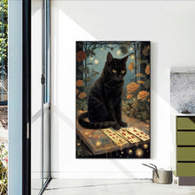 Load image into Gallery viewer, Diamond Painting - Full Round - Black Cat (40*60CM)
